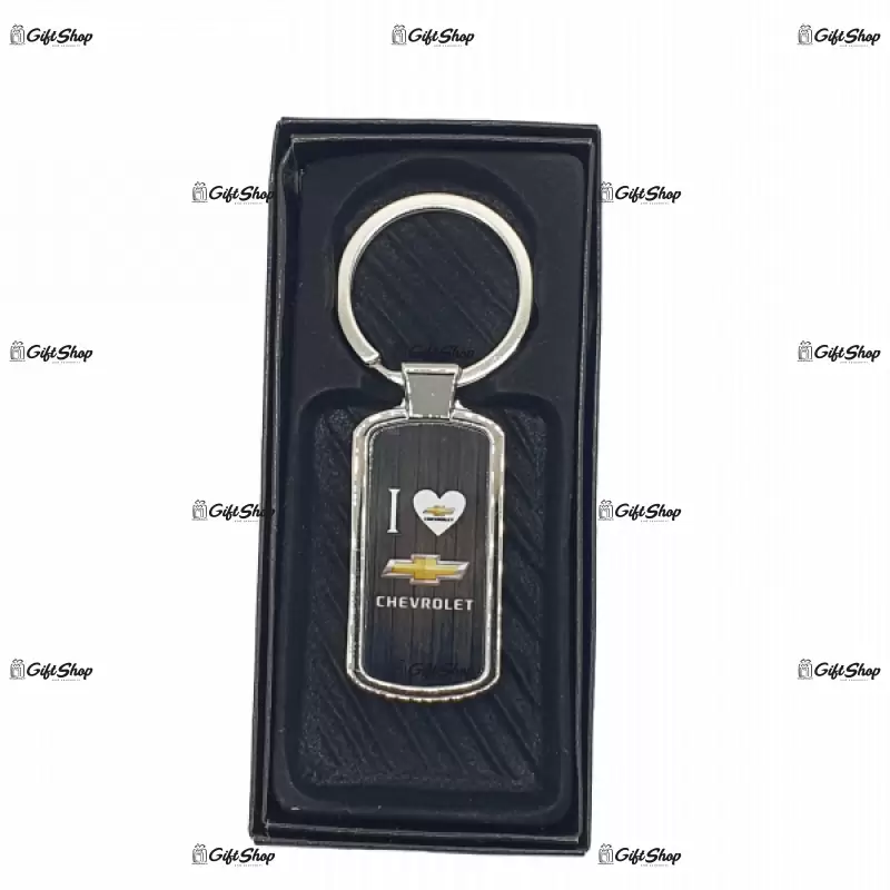 Chevrolet, breloc din metal cu mesaj